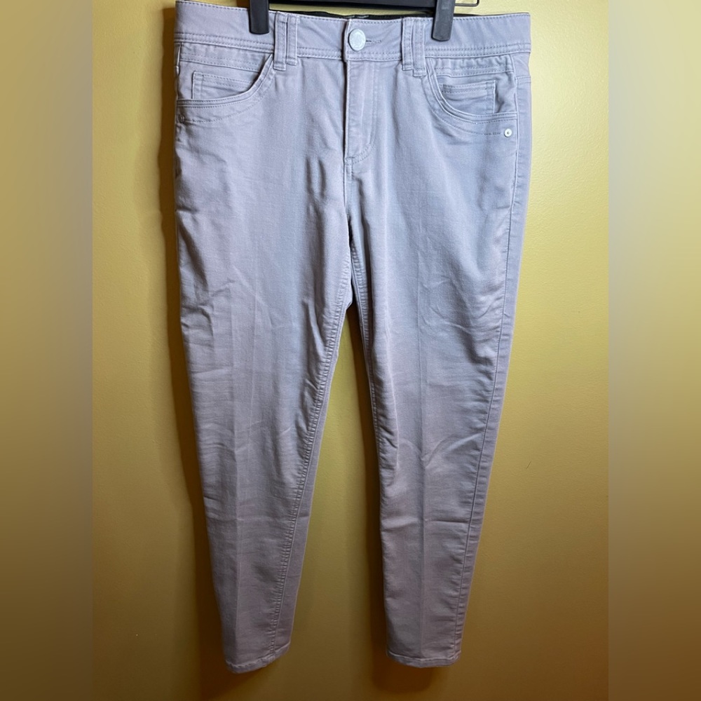 Democracy Gray Hidden Elastic Waistband Jeans - Size 8